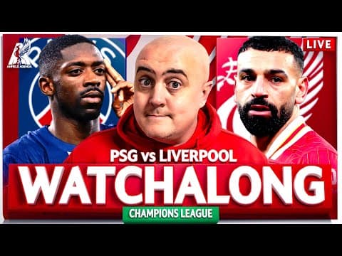 PSG vs LIVERPOOL LIVE WATCHALONG with Craig